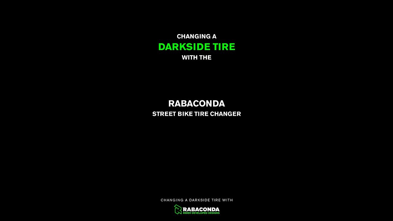 Darkside Tire Mount with a Rabaconda