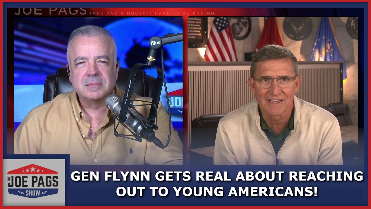 Gen Flynn is Working to Educate Young Americans - Gets Real on Ukraine and More!