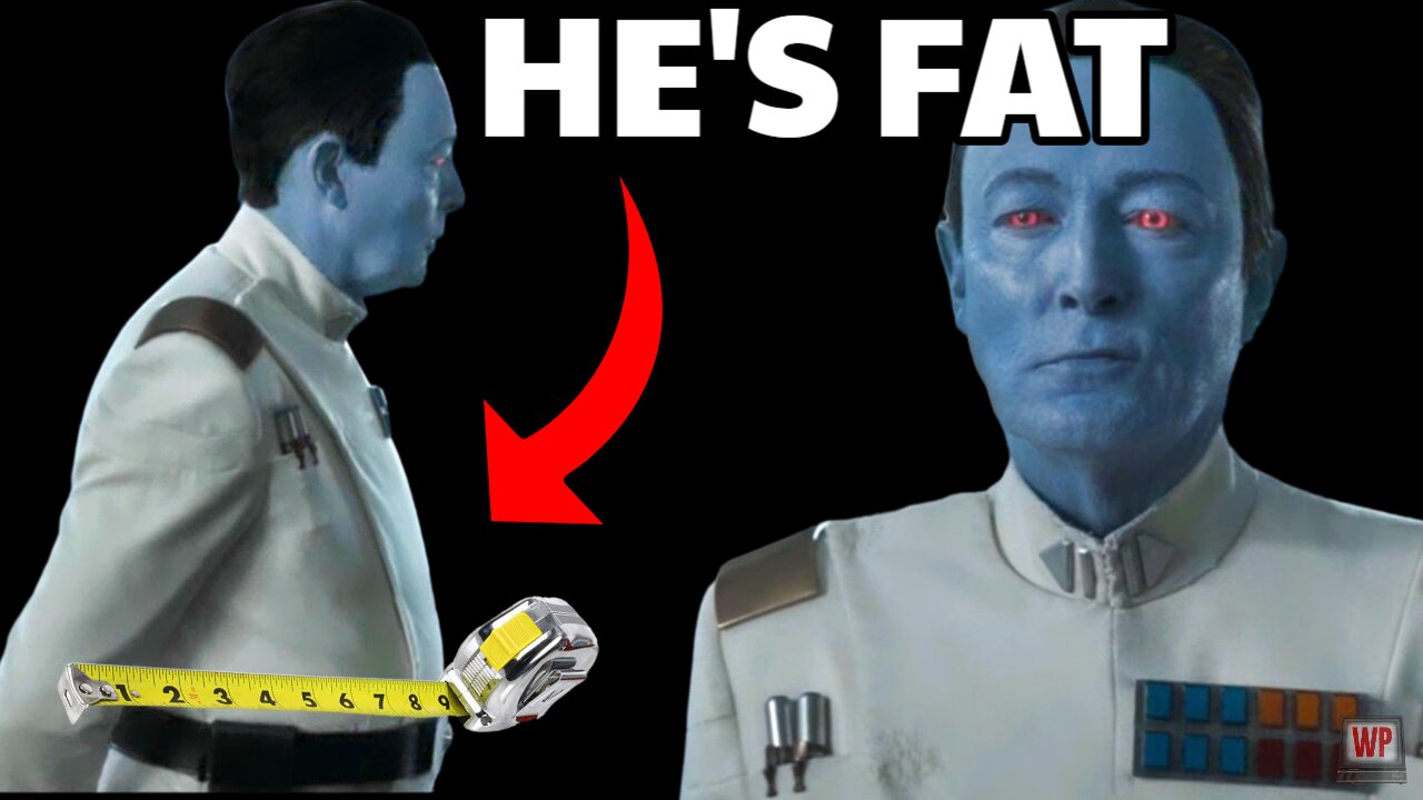 Grand Admiral Thrawn IS REALLY FAT - wtf??? Ahsoka Episode 6