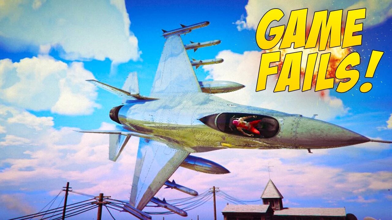 You Can't Fly! (Game Fails #84)