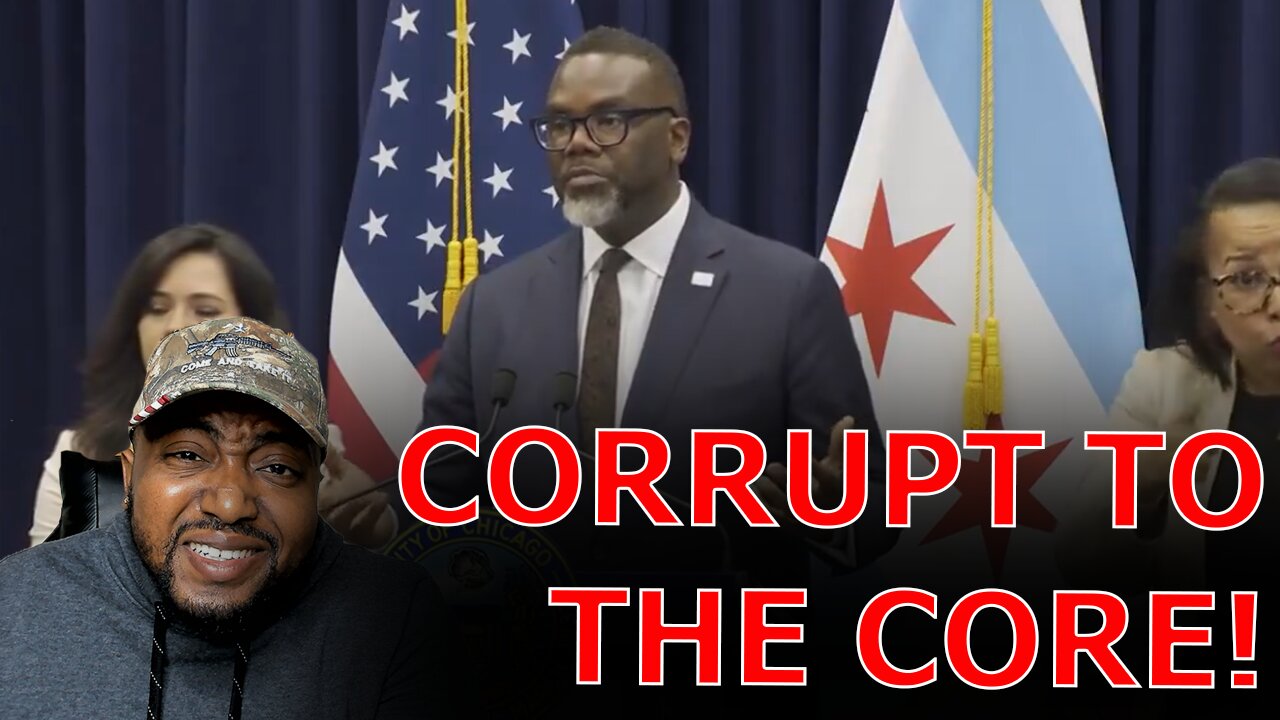 WOKE Chicago Mayor Brandon Johnson Pulls Race Card After Confronted On ABUSING 30K Campaign Funds!