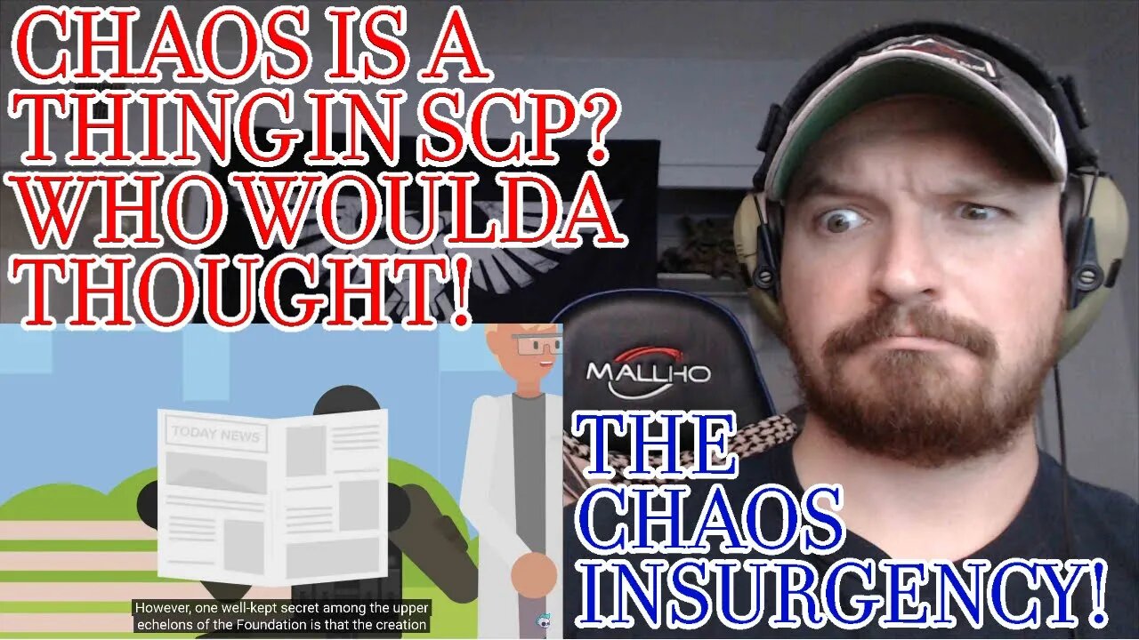 BLASTCAPBADGER REACTS! SCP EXPLAINED - THE CHAOS INSURGENCY! (IS IT CHAOS?!?)