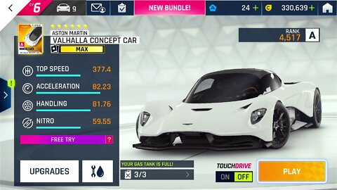 Asphalt 9 Legends - Scotland - The Freedom Route - Valhalla Concept Car 2 of 3