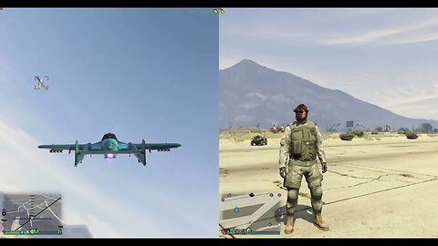 Splitscreen Gameplay with 2 Players on GTA V in 2023