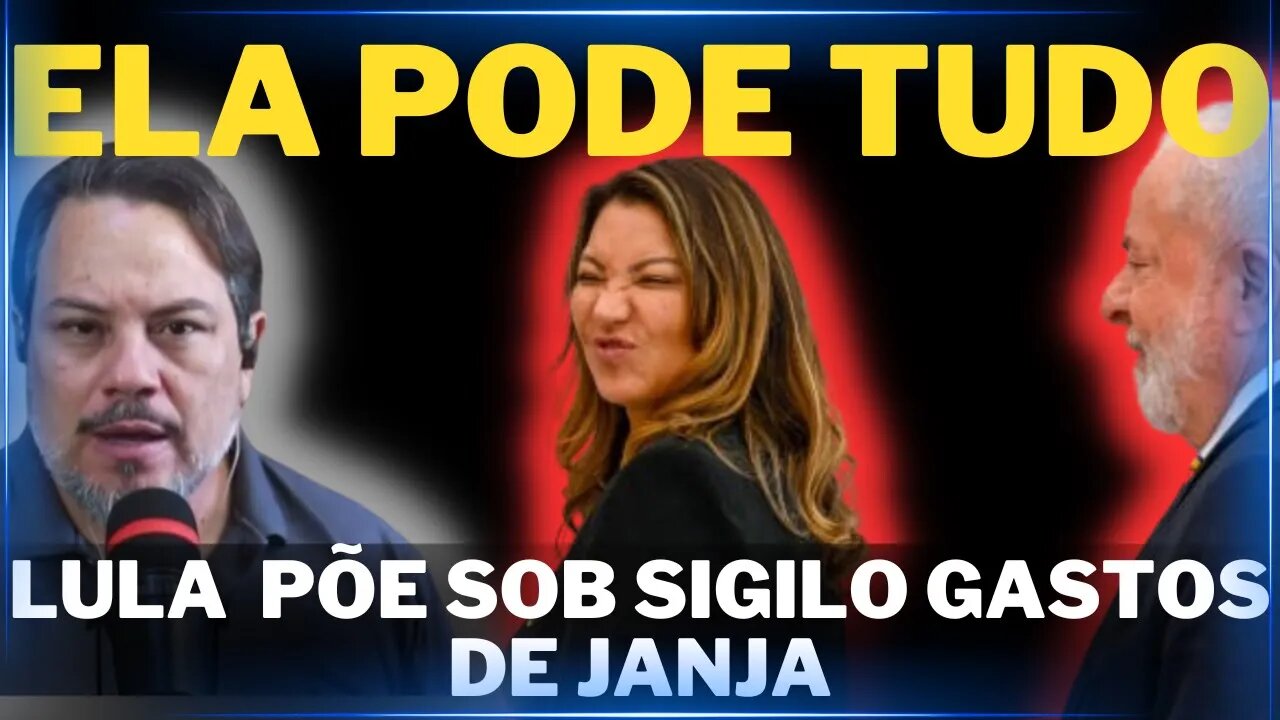 JANJA PODE TUDO - ATÉ GASTAR O DINHEIRO DO POVO BRASILEIRO SEM PRESTAR CONTAS