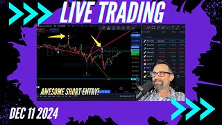 MASSIVE $Bitcoin Stop Hunt! Live Trading 12/11/2024