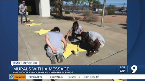 School muralists hope to inspire change