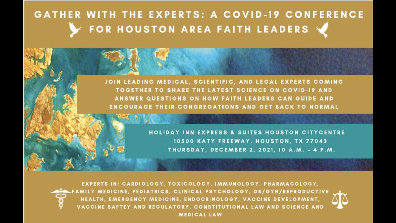 Gather with the Experts: A COVID-19 Conference for Houston Area Faith Leaders