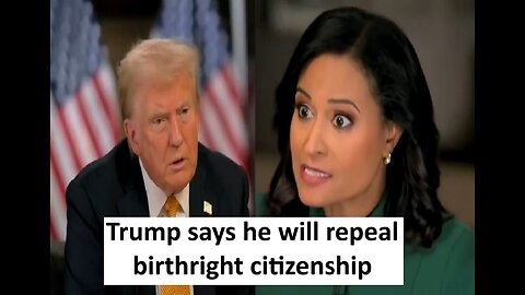 Trump plans to end birthright citizenship