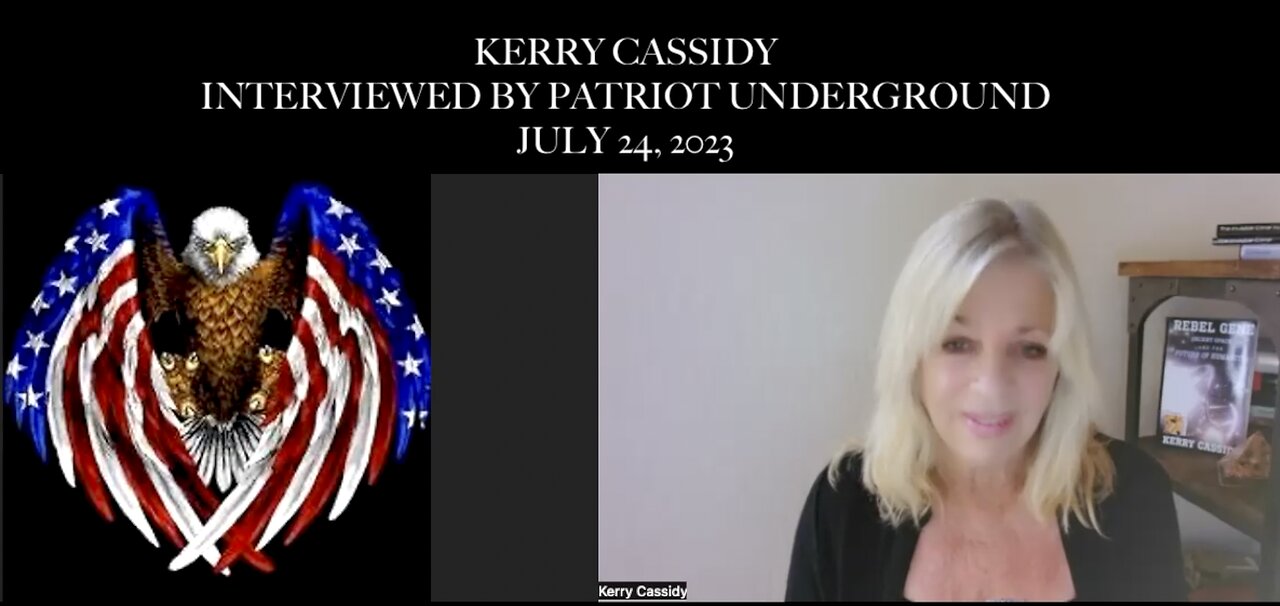 KERRY ON PATRIOT UNDERGROUND JULY 24TH: SASQUATCH, SECRET SPACE AND OUR FUTURE