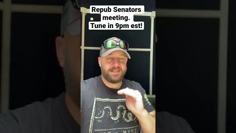 All Senate Republicans meeting to discuss gun control negotiations today…