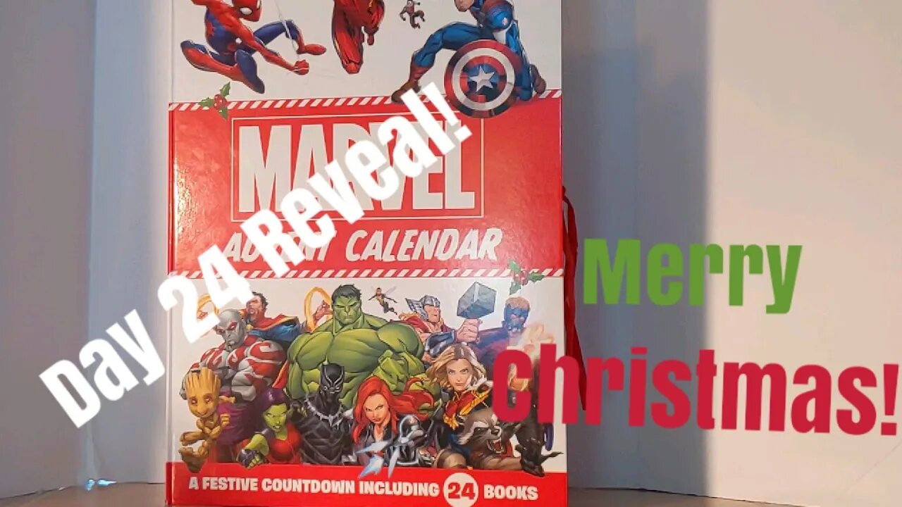 MARVEL ADVENT CALENDER 2019 - DAY 24 (Christmas Eve) STORYBOOK REVEAL!