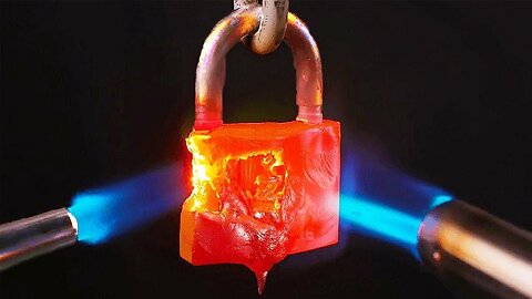 Incredible Fire Proof Lock!