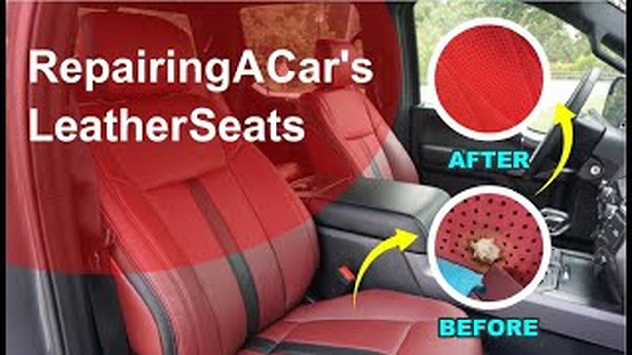 Repairing A Car's Leather Seats | How to Repair Car Seat | Unilad Tech