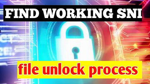 How to find a working host unlocking process