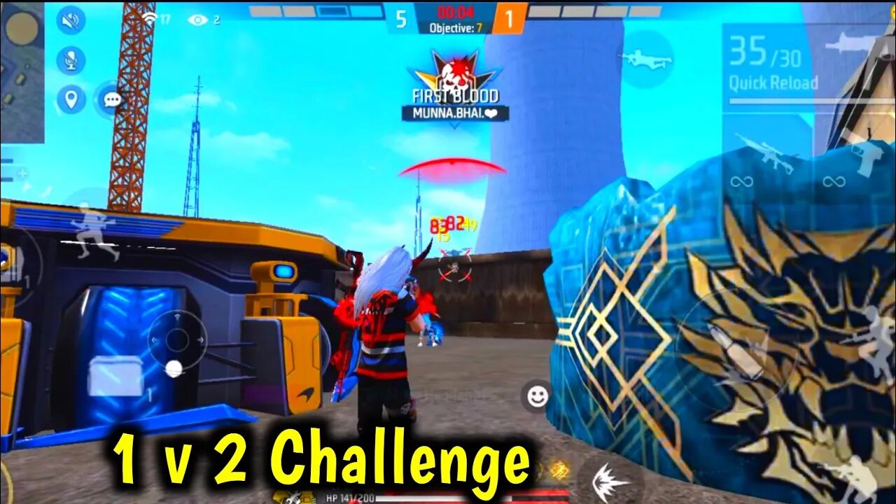 Arrow Challenge Me 2 v 1 - Rock Munna Gaming #shorts