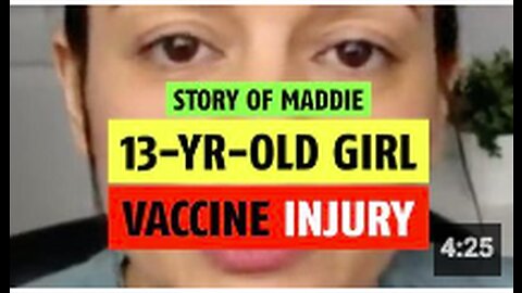 Maddie's story: 13-year-old girl's vaccine injury