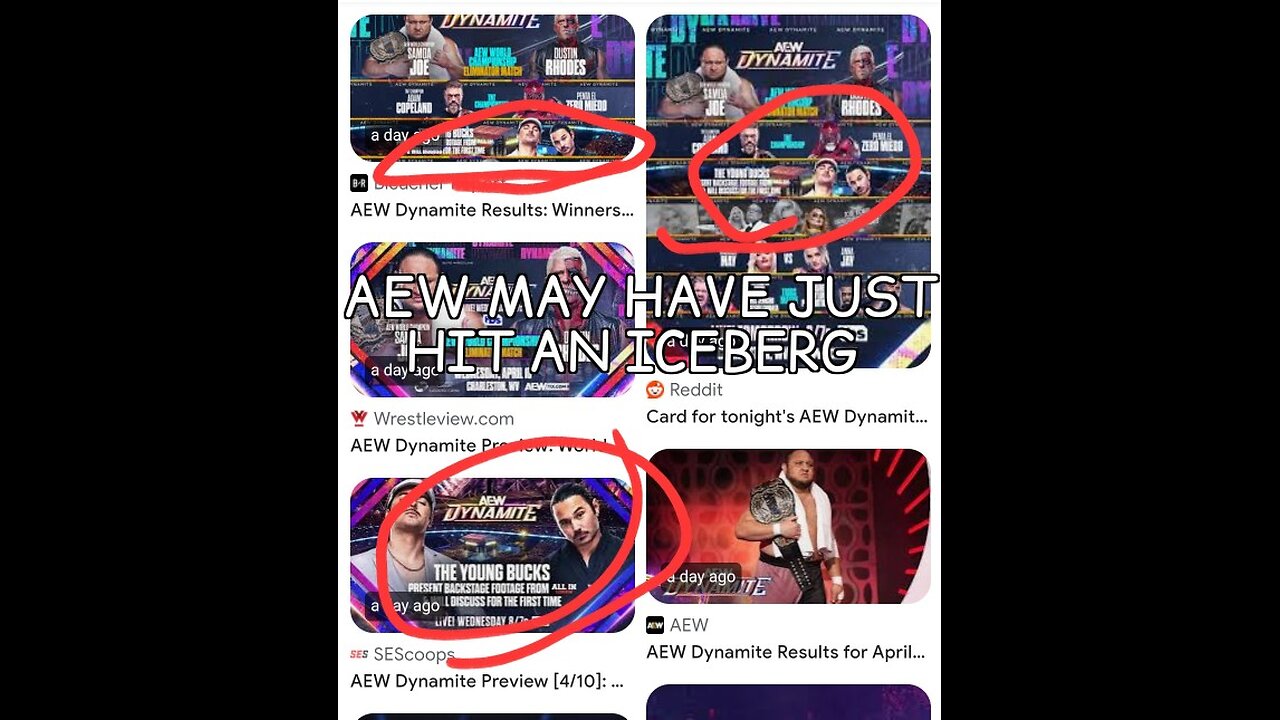 Did AEW Hit an Iceberg This Week on Dynamite