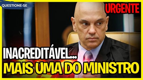 Alexandre de Moraes age novamente