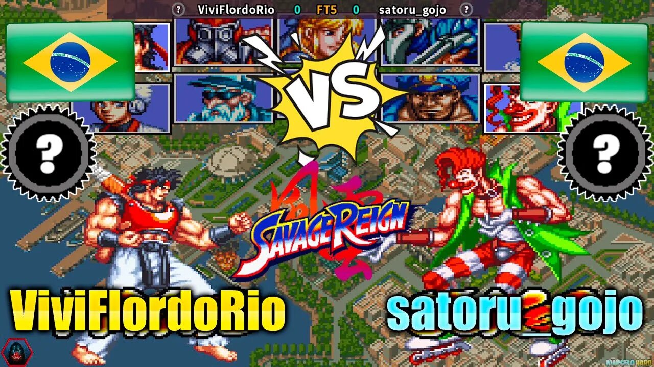 Savage Reign (ViviFlordoRio Vs. satoru_gojo) [Brazil Vs. Brazil]