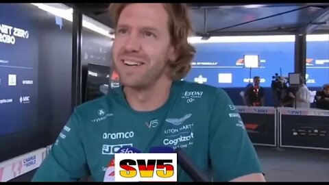 Sebastian Vettel Drivers Pre-race interview at 2022 Hungarian gp