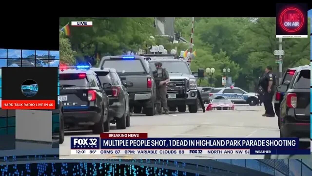 6 dead in 4th of July Highland Park Shooting #HighlandPark #massshooting #4thofjuly