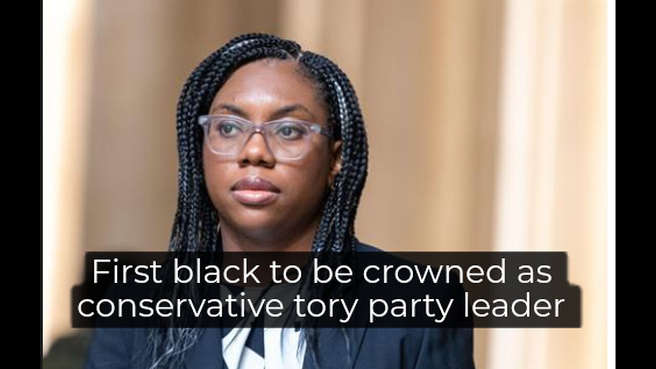 UK tory party puts the first black women kemi badenoch as their new leader while BBC exposed on gaza