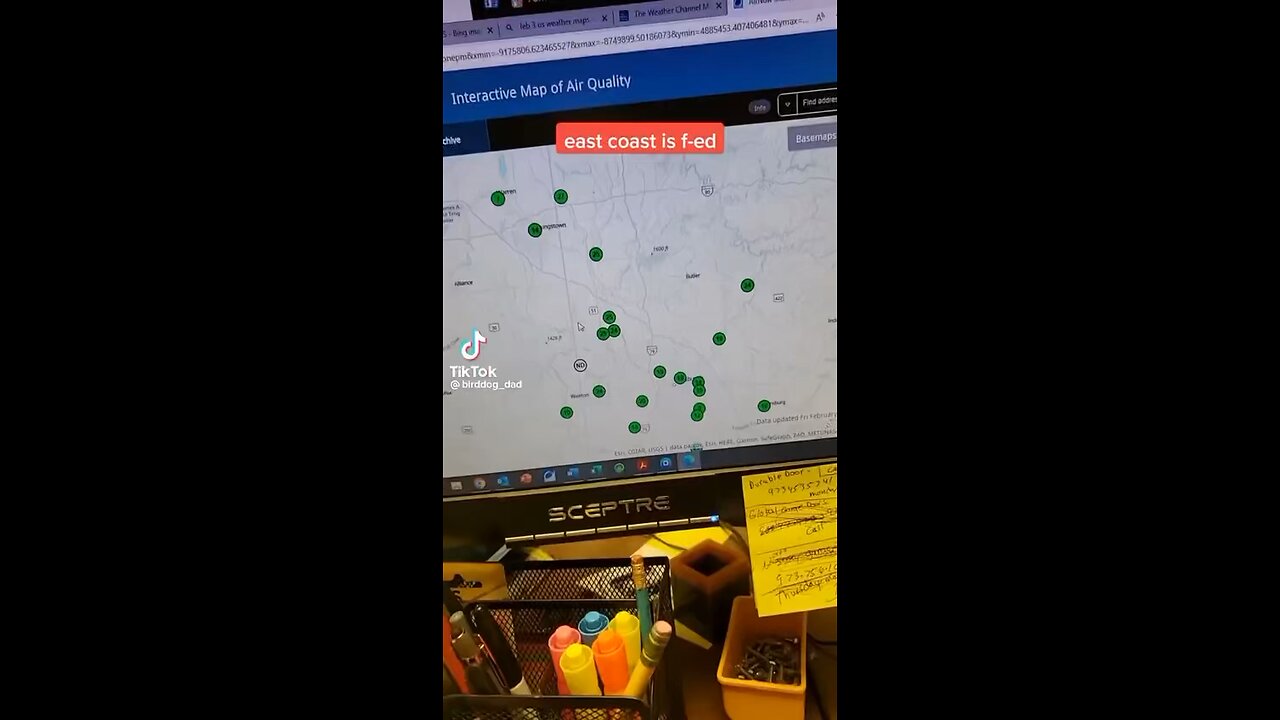 Palestine, Ohio contamination spread!