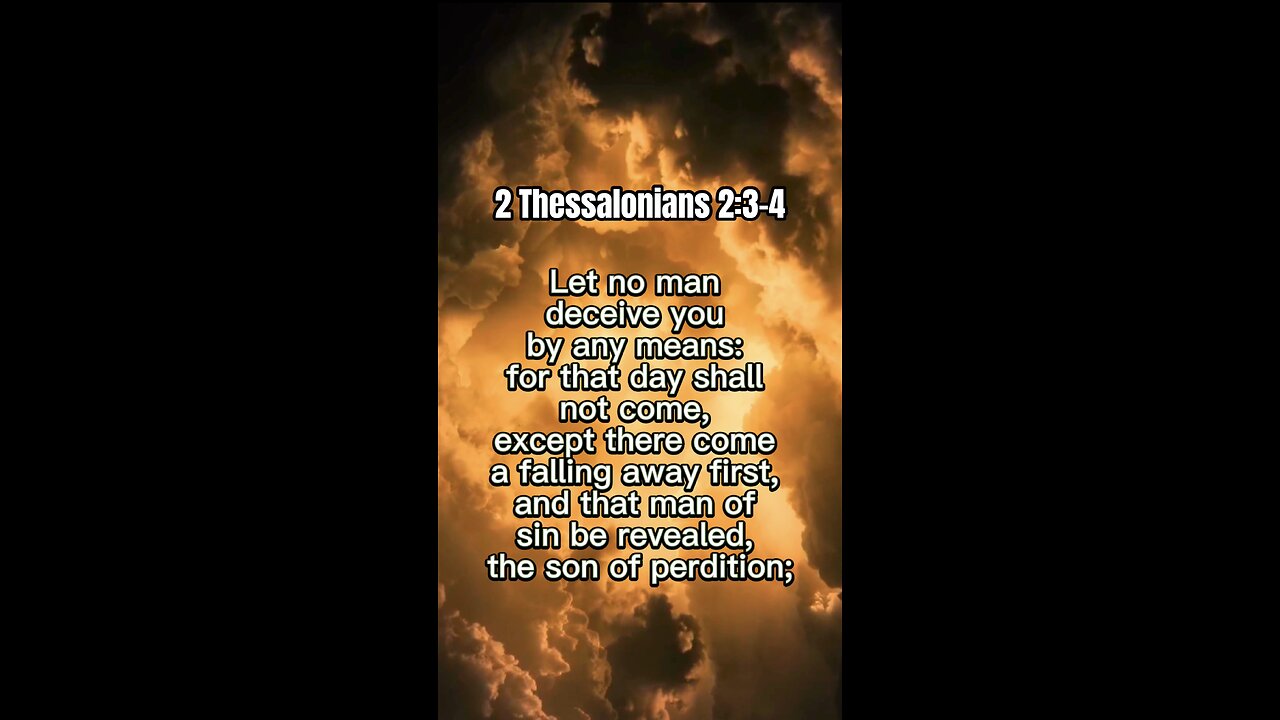 2 Thessalonians 23-4 Bible reading