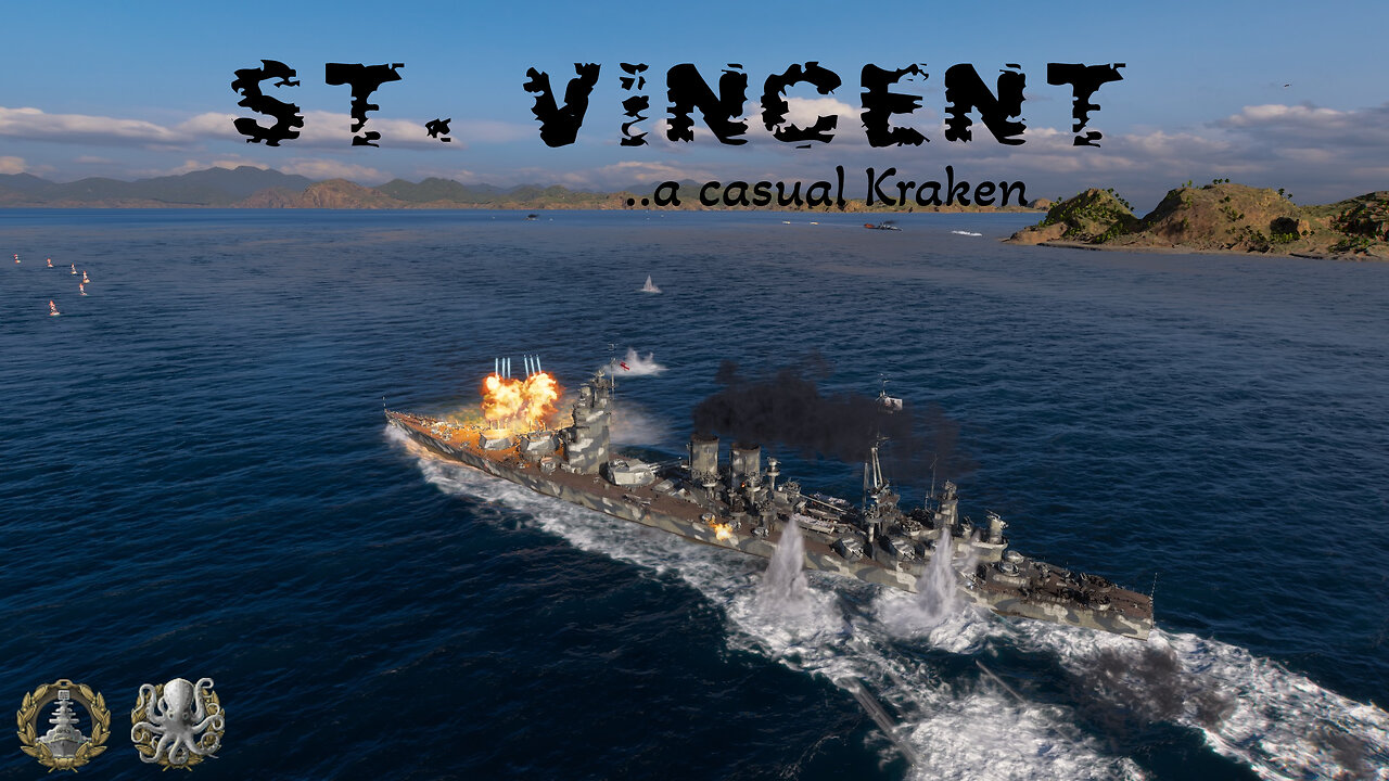 World of Warships | St. Vincent | 162k Kraken