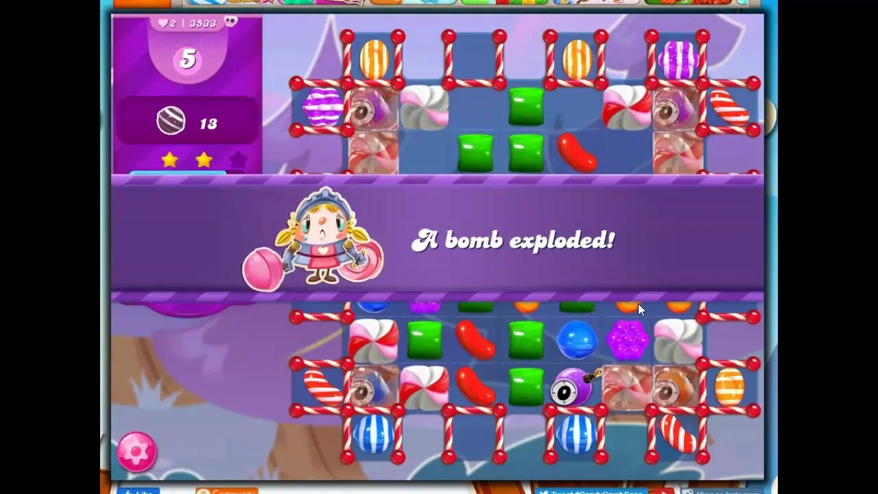 Candy Crush Level 3533 Talkthrough, 12 Moves 0 Boosters