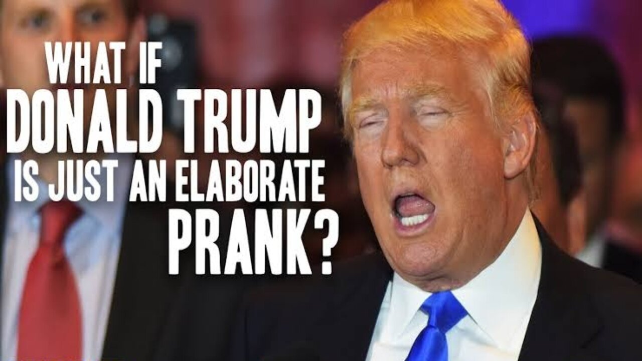 Trump pranked by air 😂🌬️