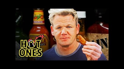 Gordon Ramsay Savagely Critiques Spicy Wings | Hot Ones