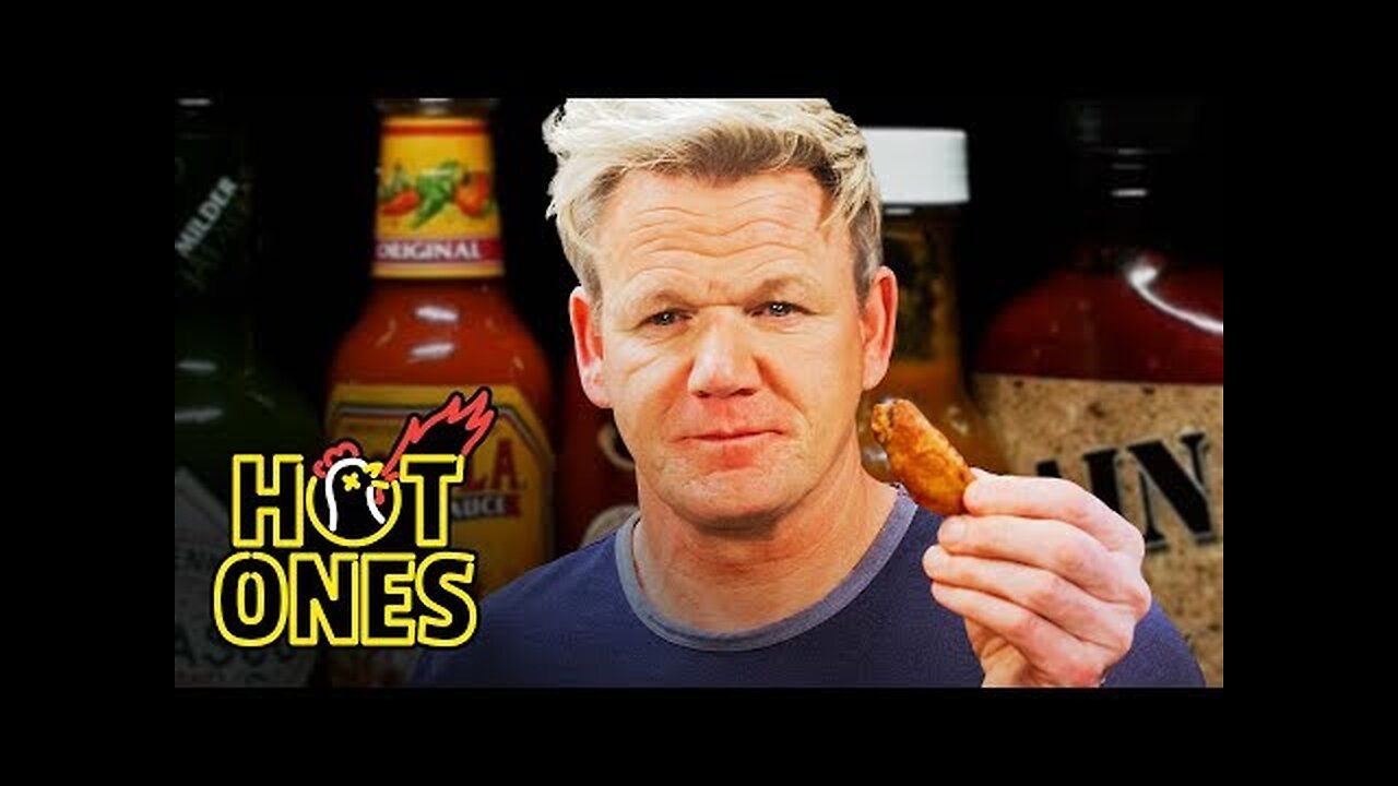 Gordon Ramsay Savagely Critiques Spicy Wings | Hot Ones