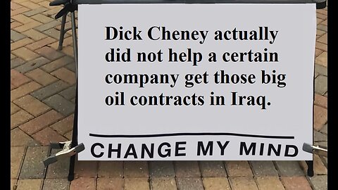 Debunking the Old Halliburton Conspiracy Theory