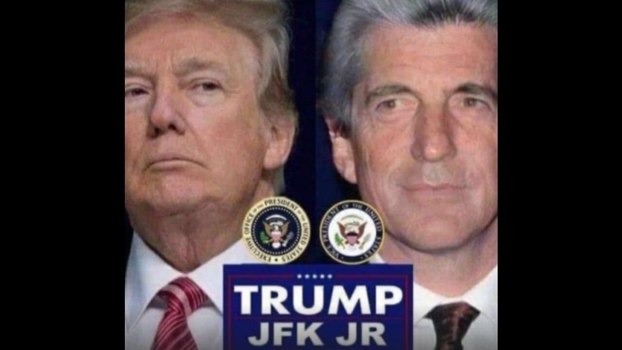 JFK JR is Alive Working with President Trump