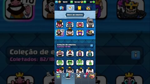 meus emotes bravos #clashroyale #tiktok #short