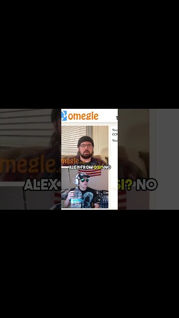 I met Alex Hormozi on Omegle #funny #sigmamale #meme