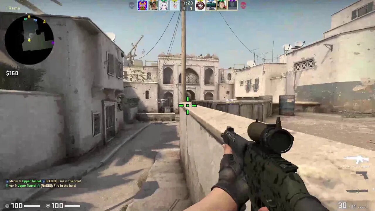 Counter Strike Global Offensive Competitive Match with friends Part 1