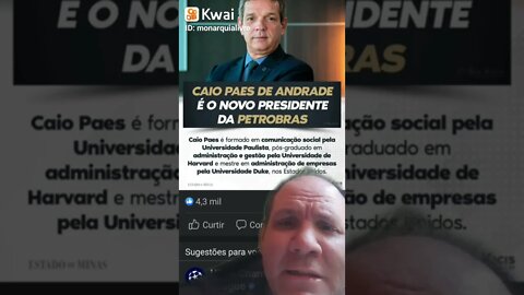 Petrobrás: Caio Paes é o novo presidente da Petrobrás. conheça seu currículo