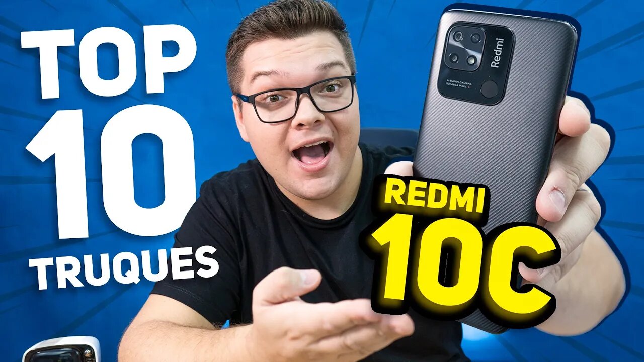 TOP 10 DICAS & TRUQUES para o REDMI 10C! O MELHOR XIAOMI ATUAL!