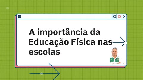 A importância da Educação Física nas escolas