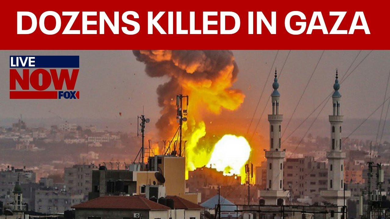 Israeli airstrikes kill 28 in Gaza, UN demands ceasefire | LiveNOW from FOX