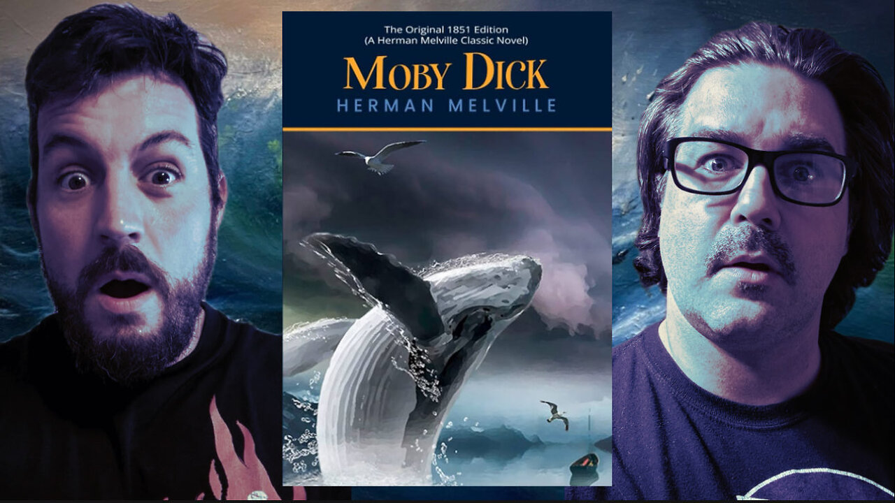 Goes to the Library - MOBY DICK by Herman Melville (1851)