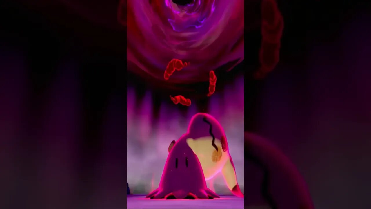 Pokémon Sword - Defeated Dynamax Mimikyu