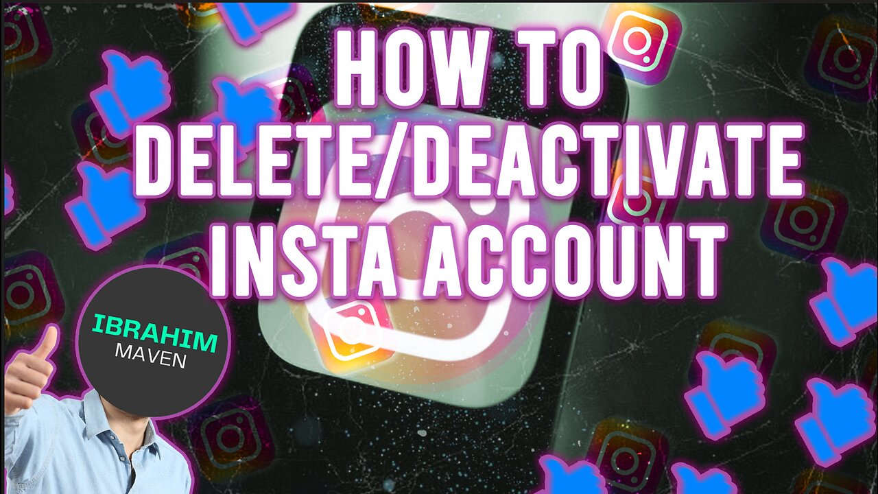 How To Delete Or Deactivate Insta Account || Insta Acc Ko Del Kesay Kare? || Easy Trick || UrduHindi