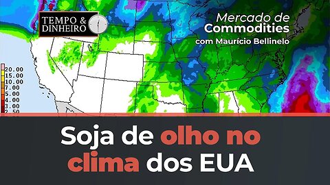 Soja de olho no clima dos EUA e produtor brasileiro sem hedge? Maurício Bellinelo comenta