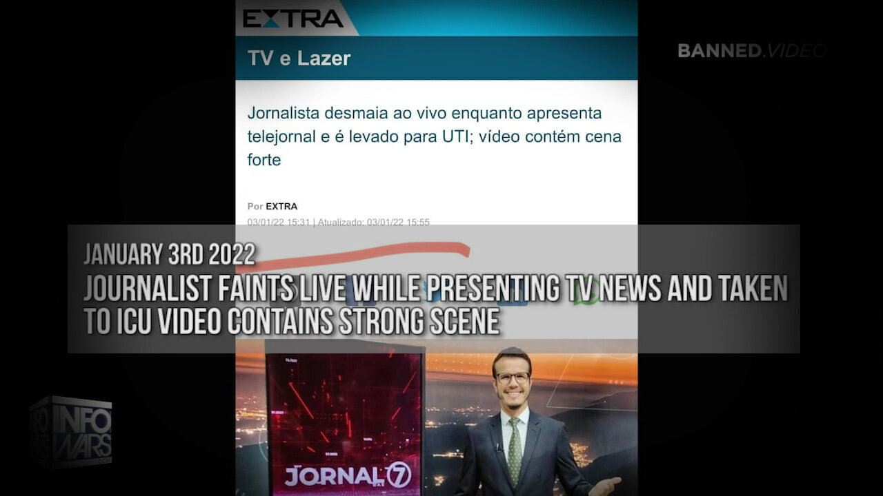 HIGHLIGHTS - Arrogant Reporter Who Promoted Covid Vax Has Heart Attack On Live Tv