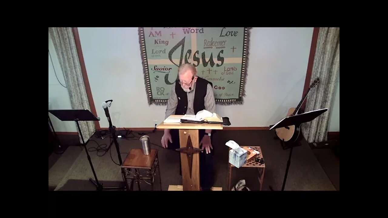 "One Covenant For All The Saved" Hebrews 8:6-13, May 1, 2022