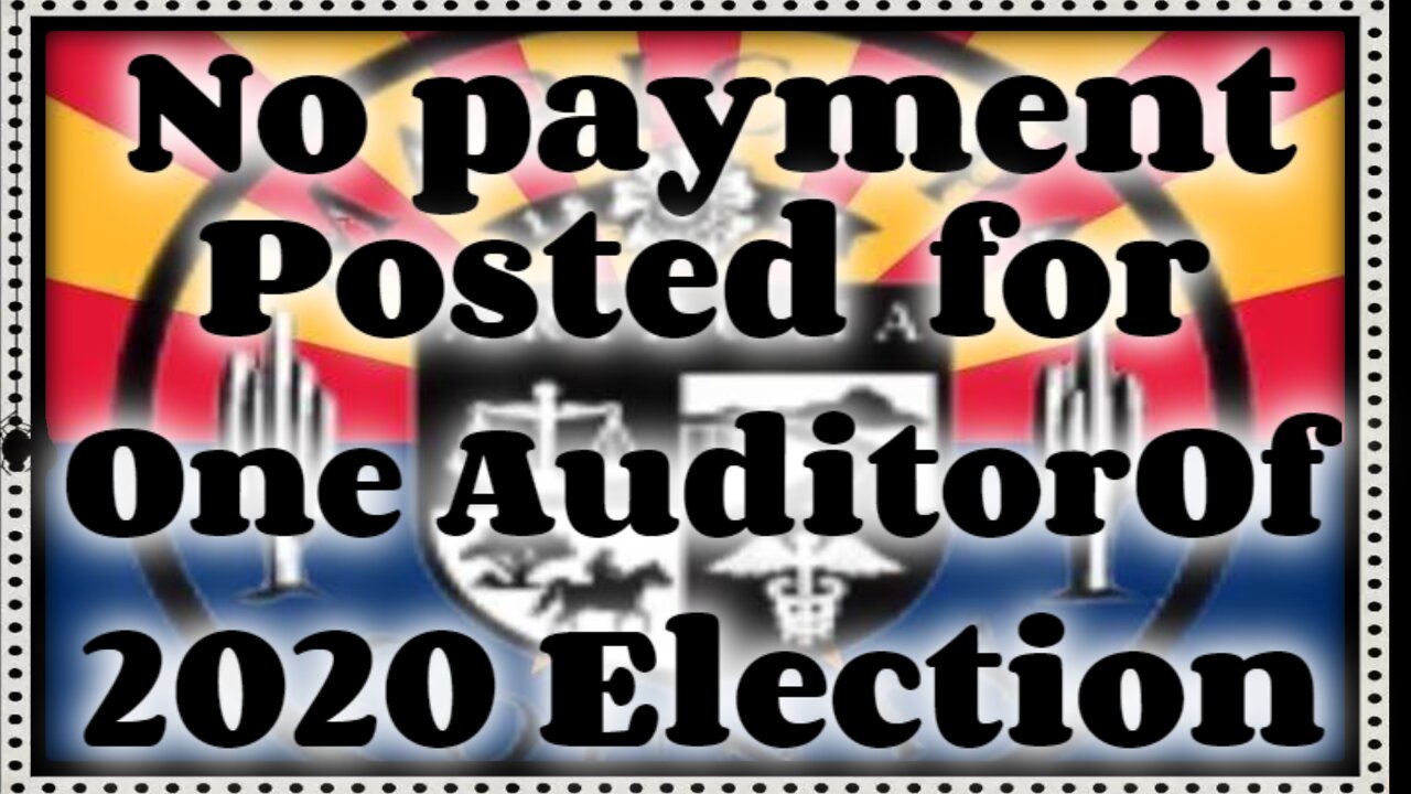 It looks like Maricopa didn't pay one Voting Systems Testing Laboratory